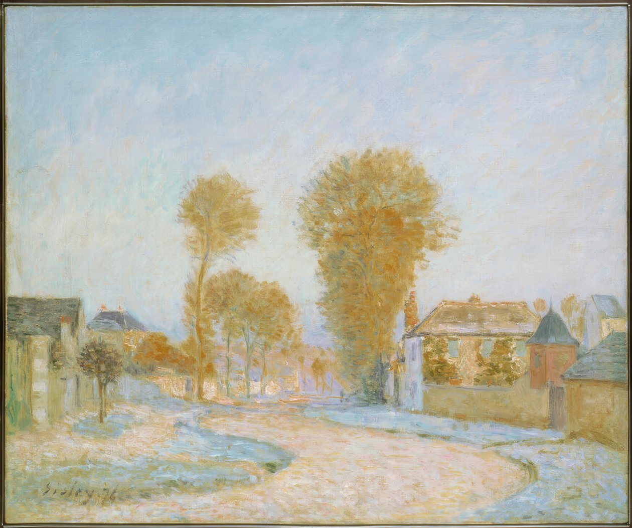 Eerste hoepel door Alfred Sisley