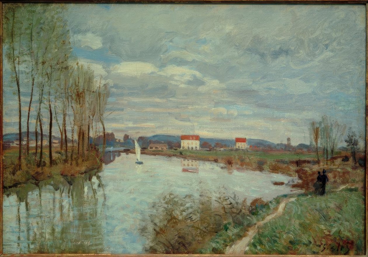 De Seine bij Argenteuil door Alfred Sisley