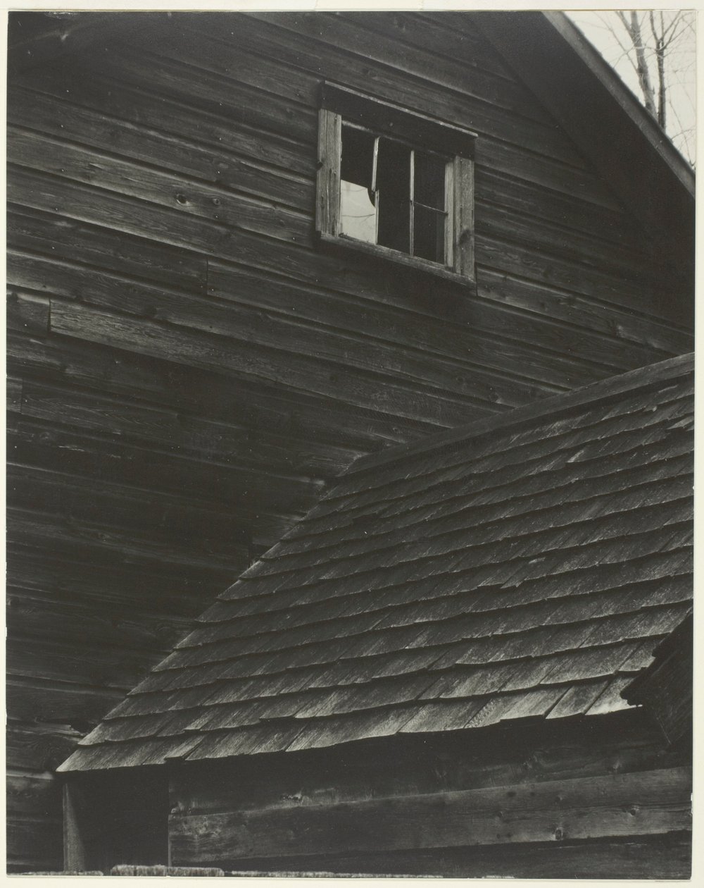 Schuur—Lake George door Alfred Stieglitz