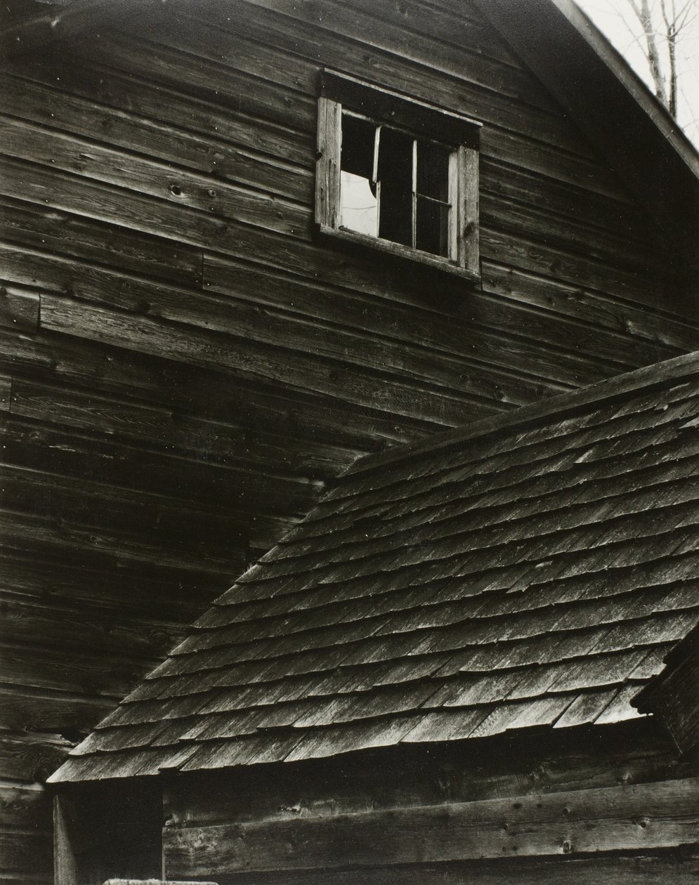 Schuur, Lake George door Alfred Stieglitz