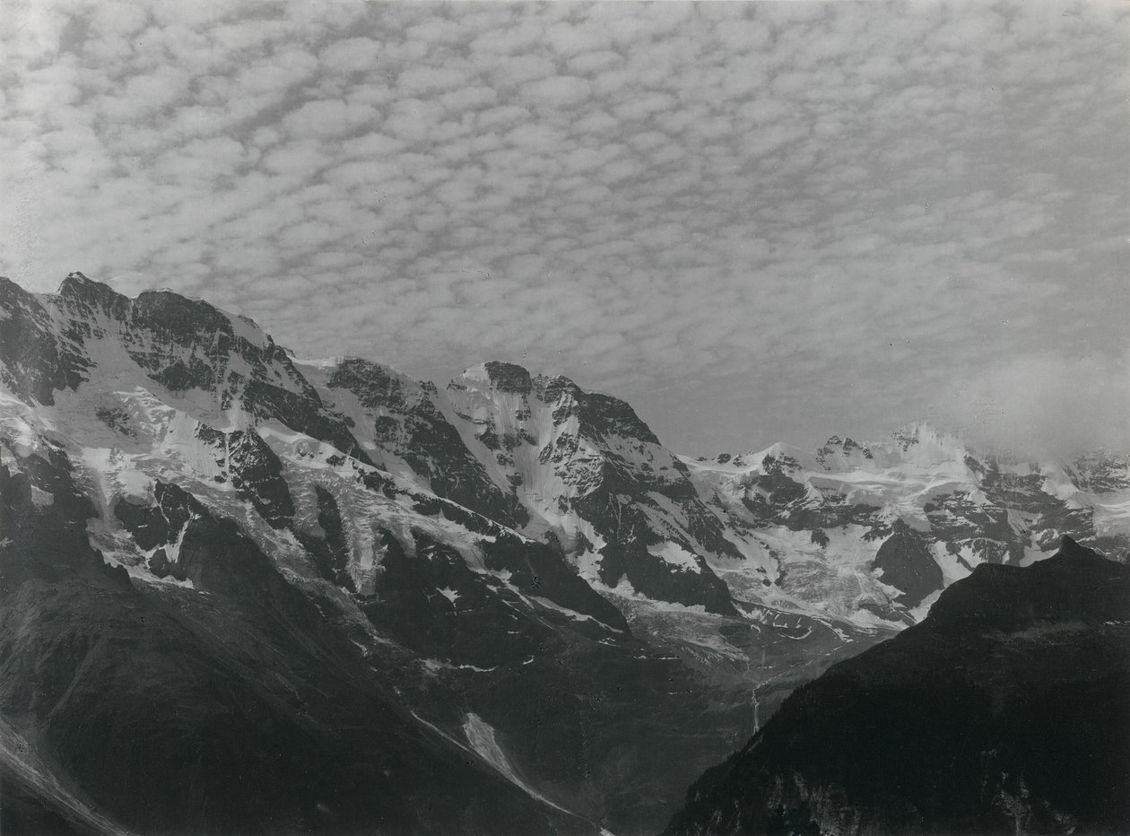 Midden in sneeuw en ijs door Alfred Stieglitz
