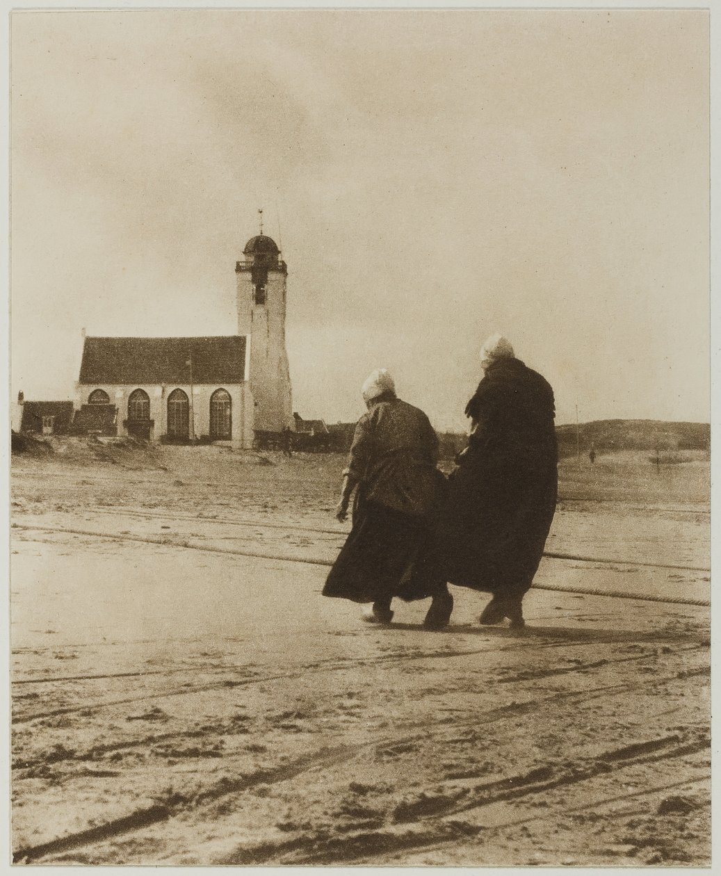 Haastig naar huis, 1894, gedrukt 1897 door Alfred Stieglitz