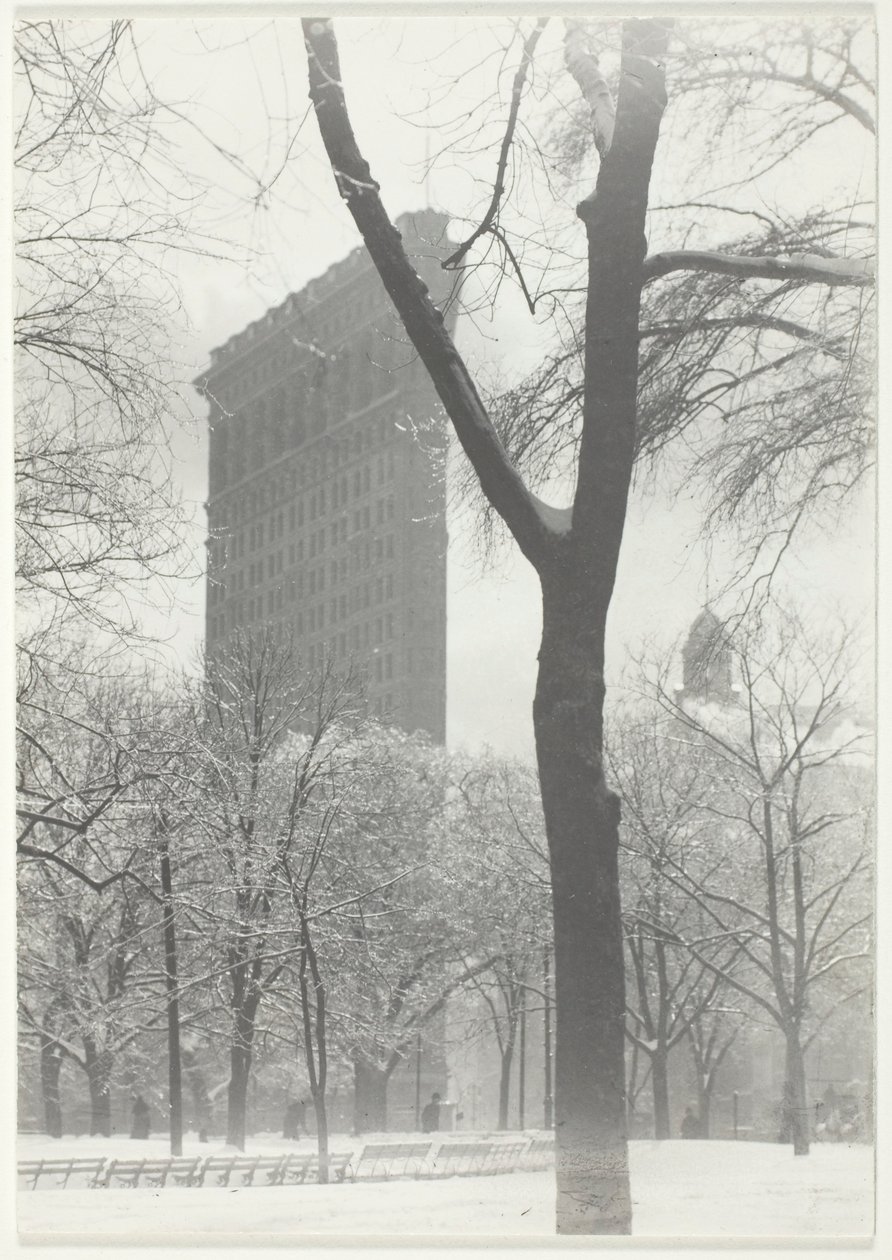 Het Flatiron door Alfred Stieglitz