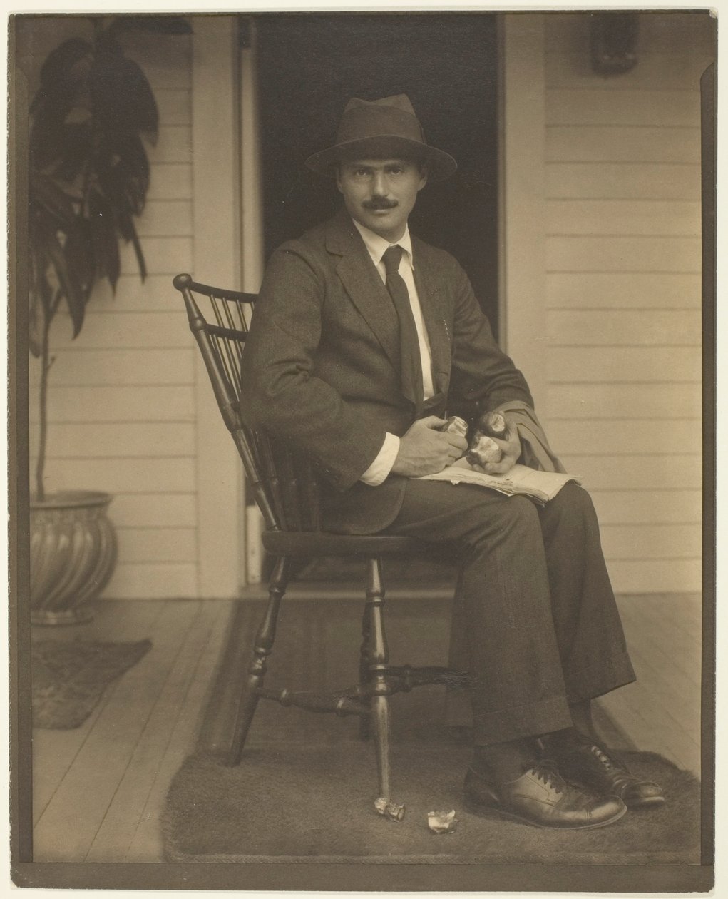 Waldo Frank door Alfred Stieglitz