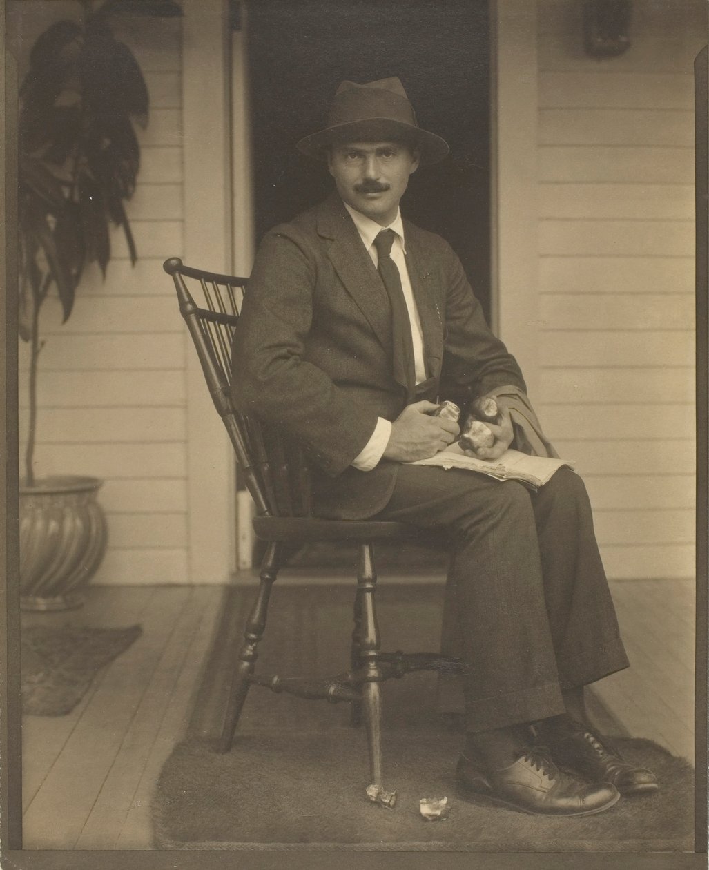 Waldo Frank door Alfred Stieglitz