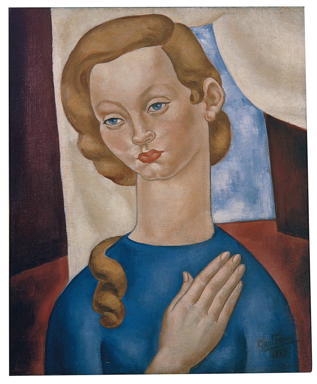 Vrouwfiguur door Alfredo Guttero