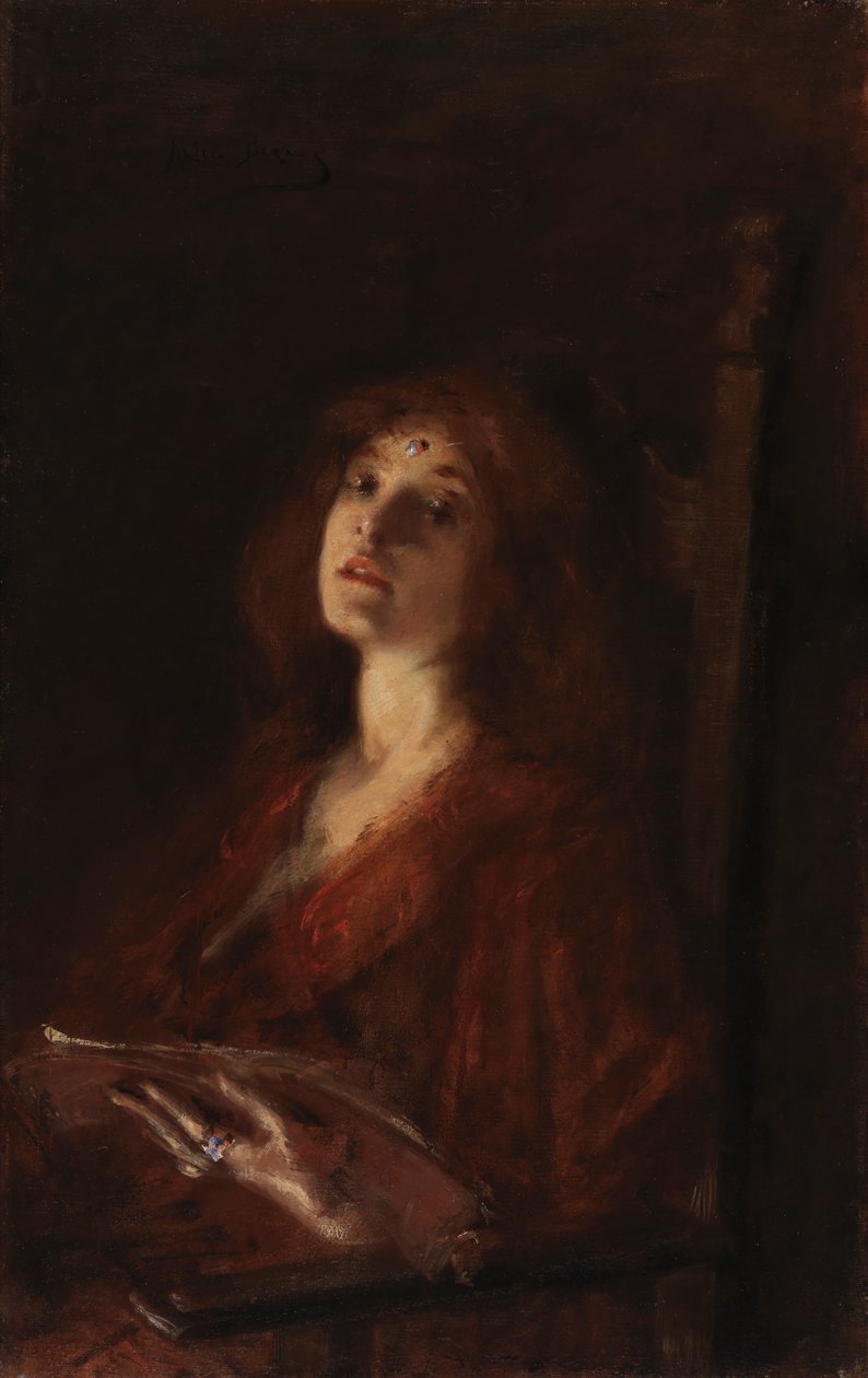 Een lied, ca. 1895 door Alice Pike Barney