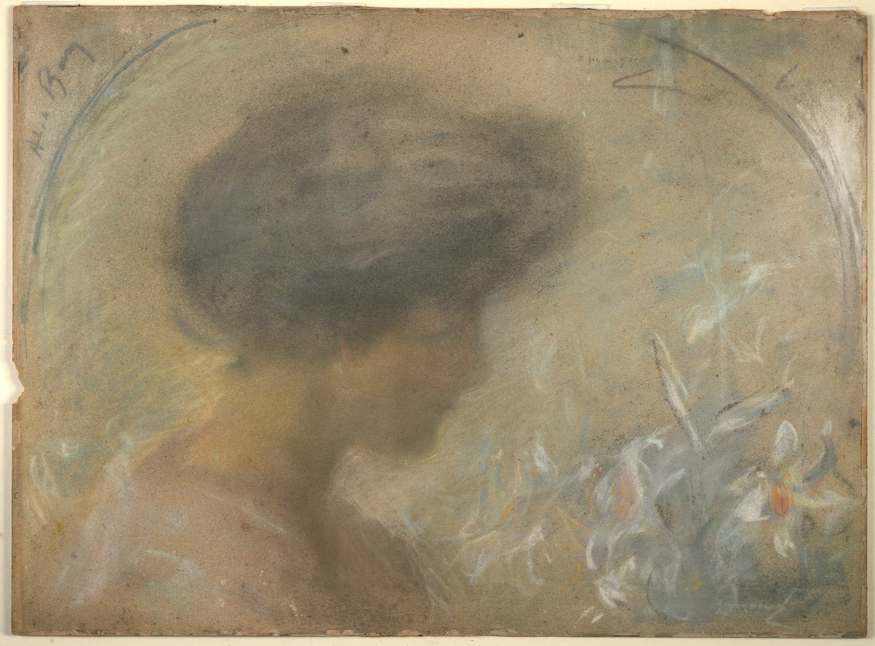 Lelies door Alice Pike Barney