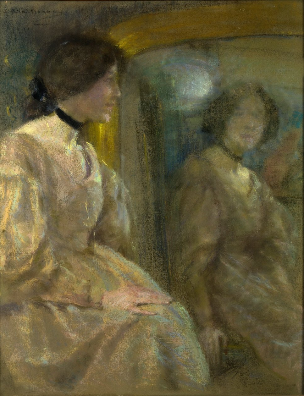 Spiegel Reflectie door Alice Pike Barney