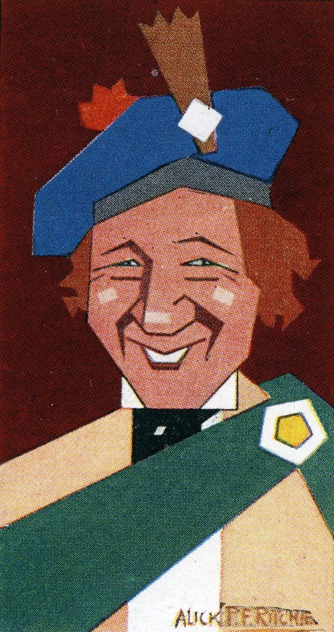 Harry Lauder, 1926 door Alick P. F. Ritchie