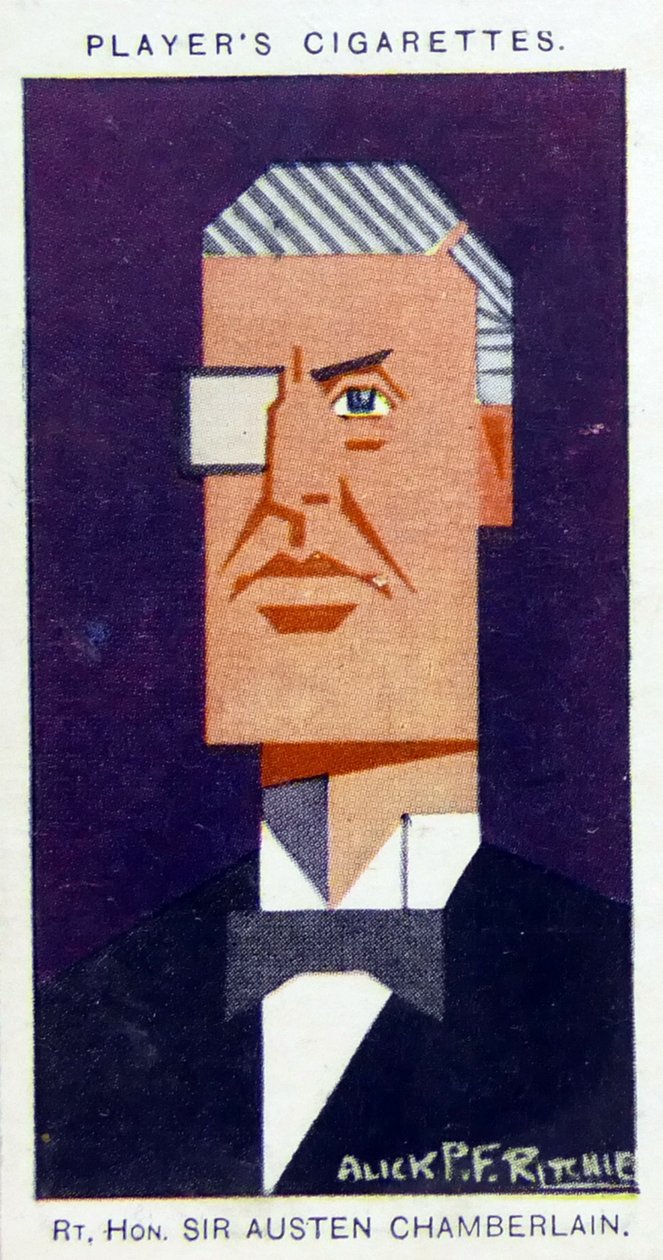 Austen Chamberlain door Alick Penrose Forbes Ritchie