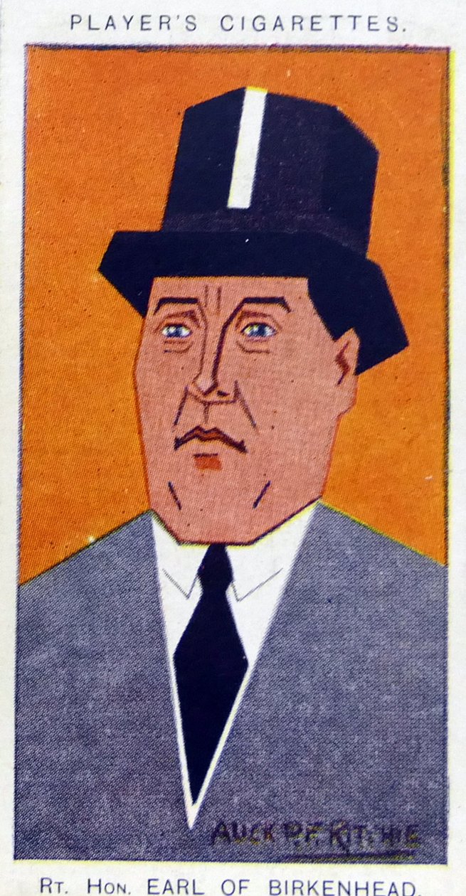 F E Smith door Alick Penrose Forbes Ritchie