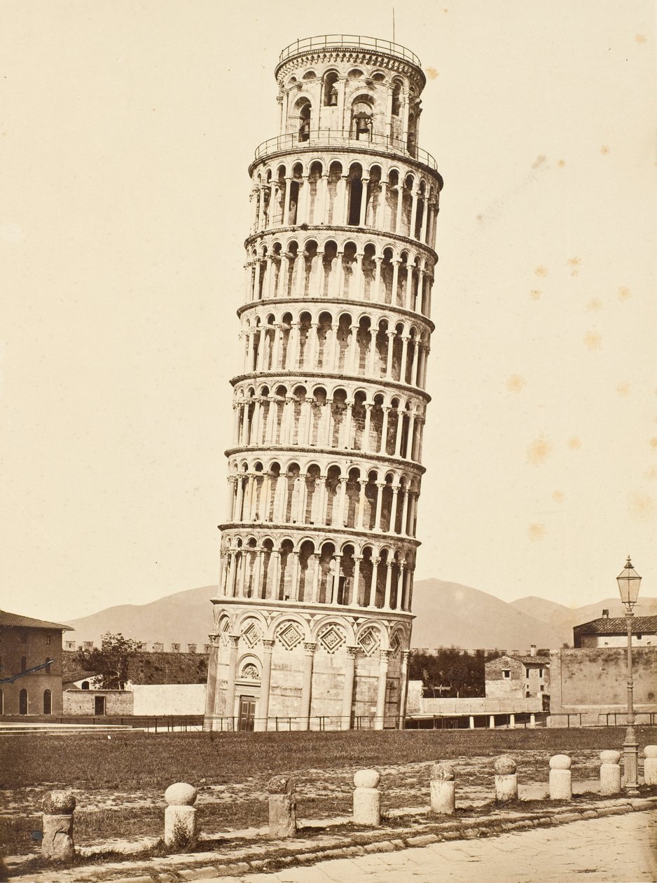 Campanile, Pisa door Alinari Brothers