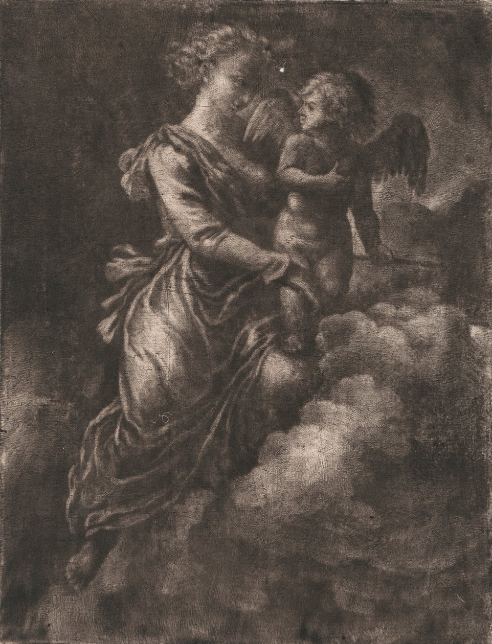 Venus en Cupido door Allaert van Everdingen