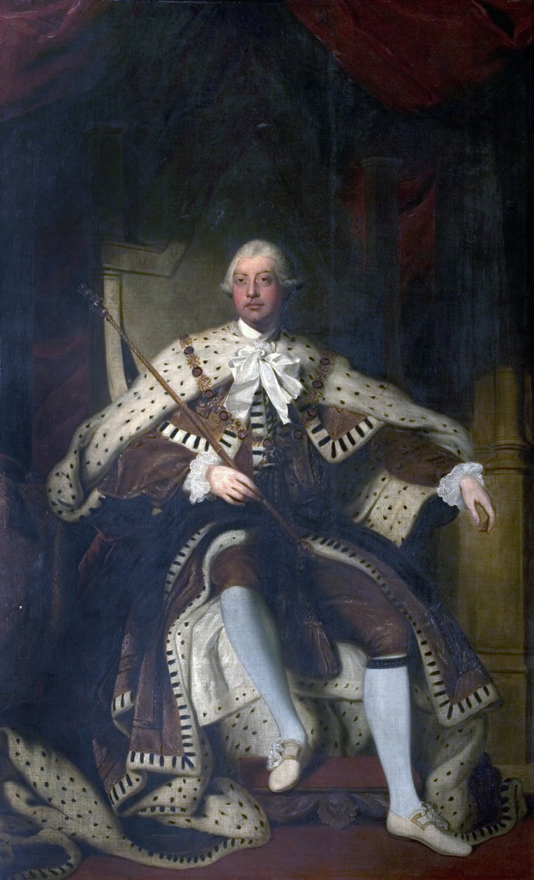 George III door Allan Ramsay