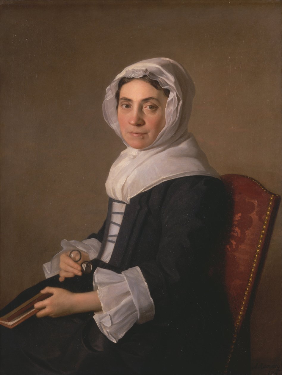 Maria Adam door Allan Ramsay