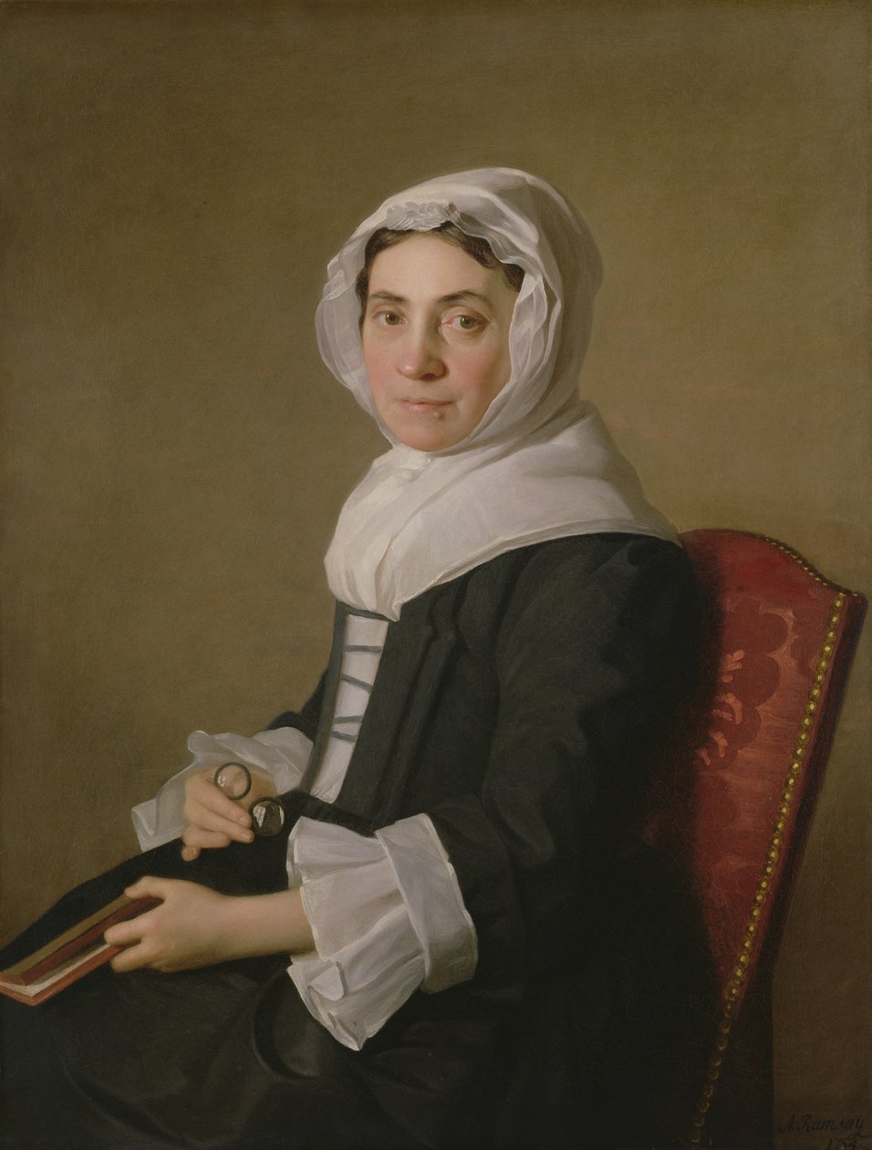 Mary Adam door Allan Ramsay