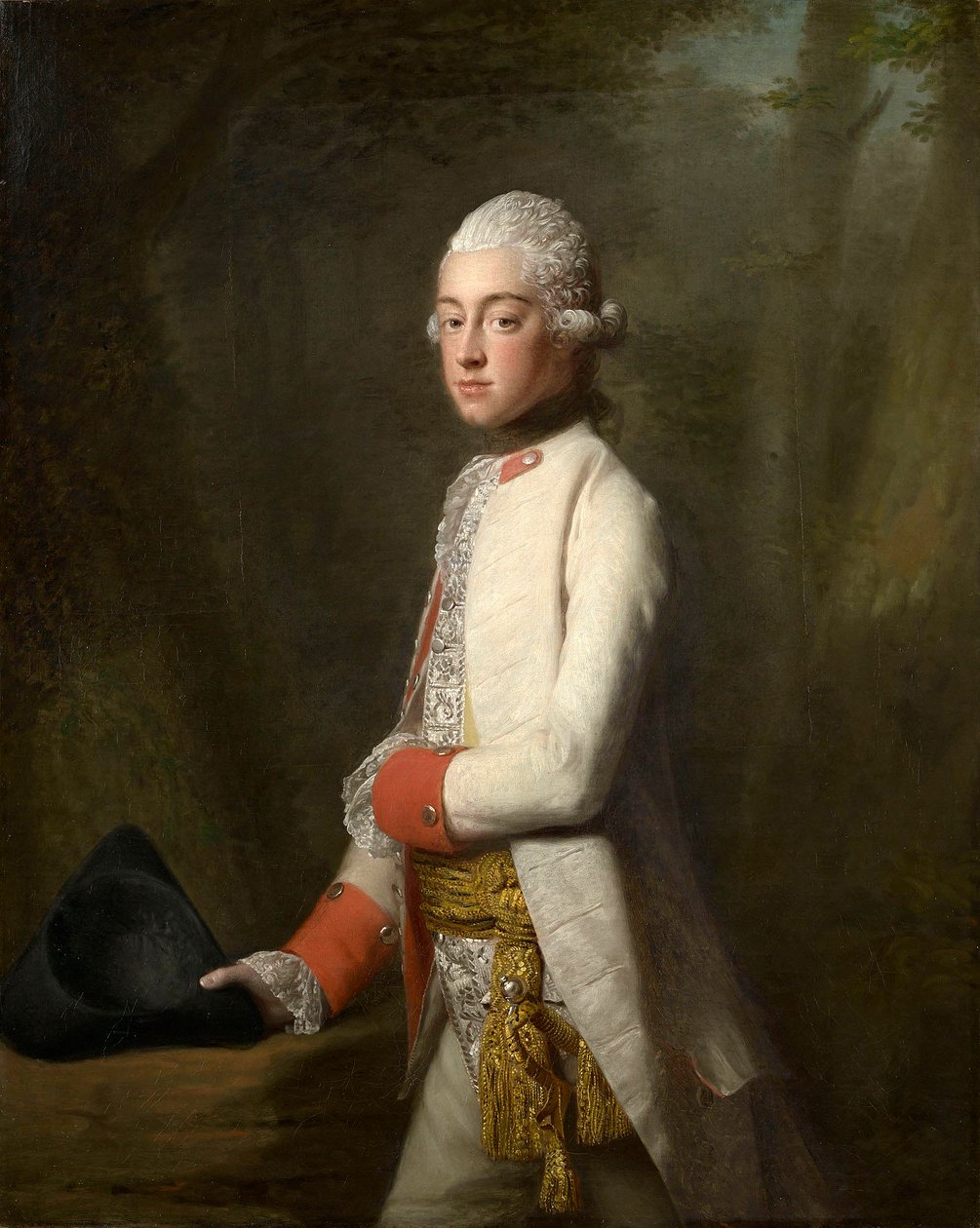Prins George Augustus van Mecklenburg-Strelitz (1748-85) door Allan Ramsay