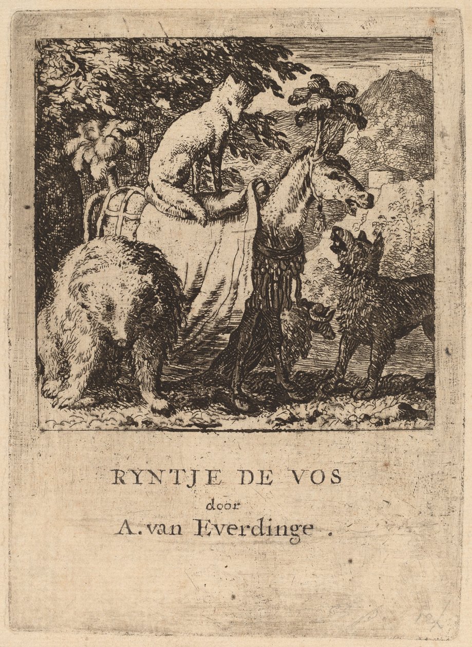 De Triomf van Reinaert door Allart van Everdingen
