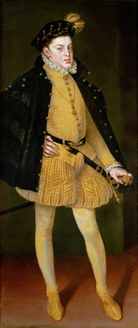Infant Don Carlos van Spanje door Alonso Sánchez Coello