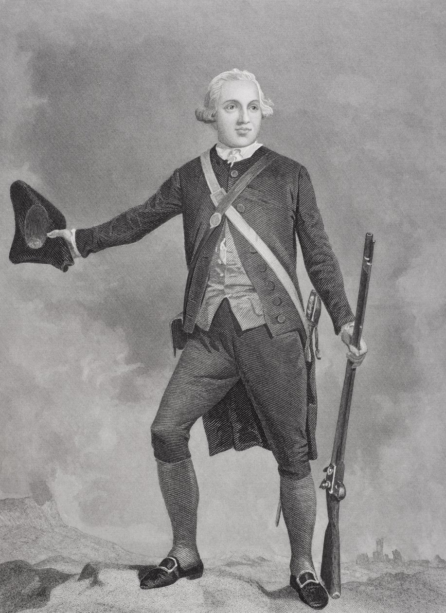 Portret van generaal Joseph Warren door Alonzo Chappel