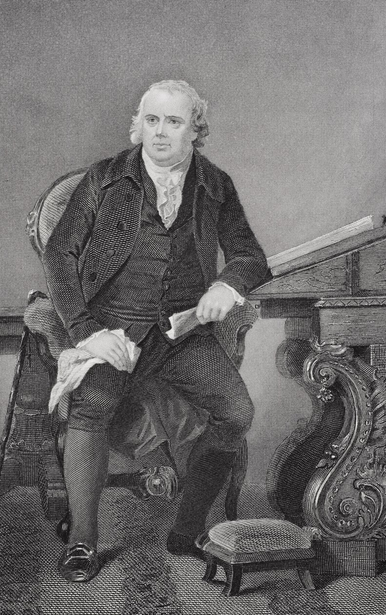 Portret van Robert Morris (1734-1806) door Alonzo Chappel