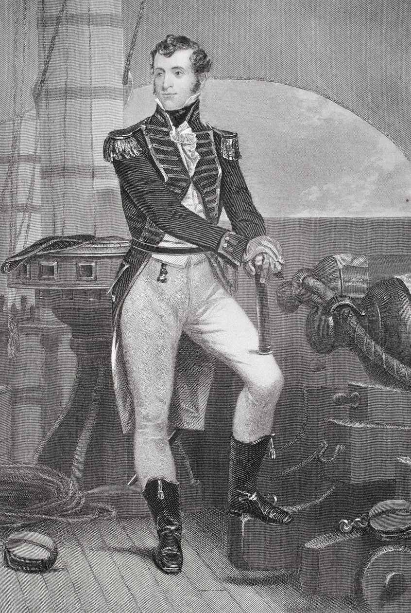Portret van Stephen Decatur (1779-1820) door Alonzo Chappel