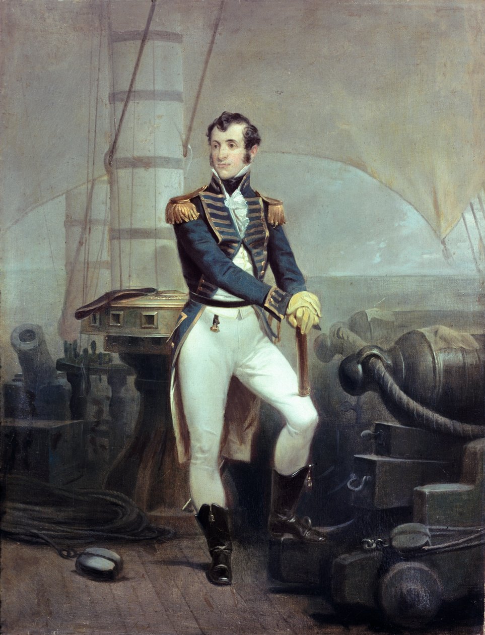 Portret van Stephen Decatur, 1863 door Alonzo Chappel