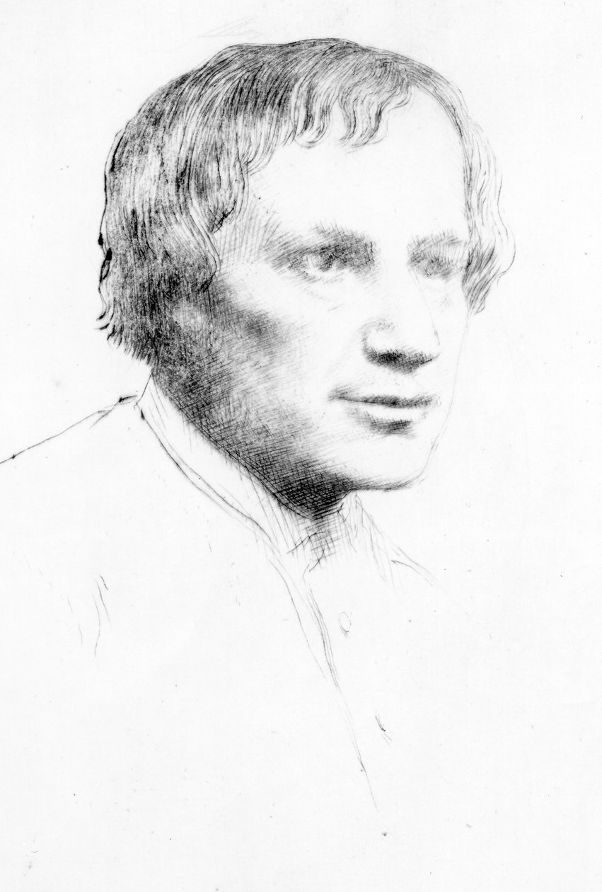Alfred Stevens, ca. 1890-1904 door Alphonse Legros