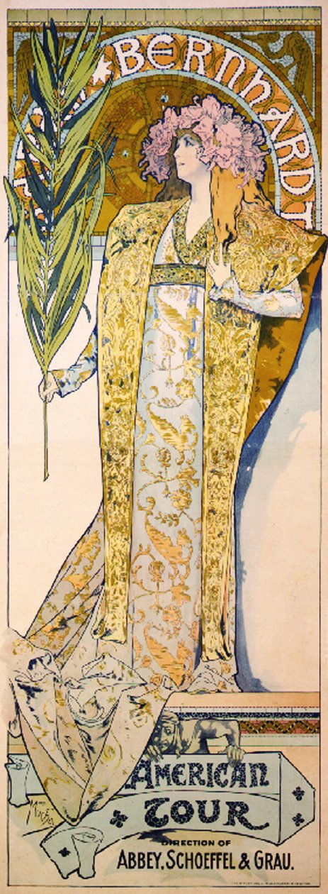Proef en fouten door Alphonse Mucha
