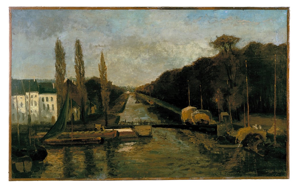 De Porte du Rivage in Brussel door Alphonse Asselbergs