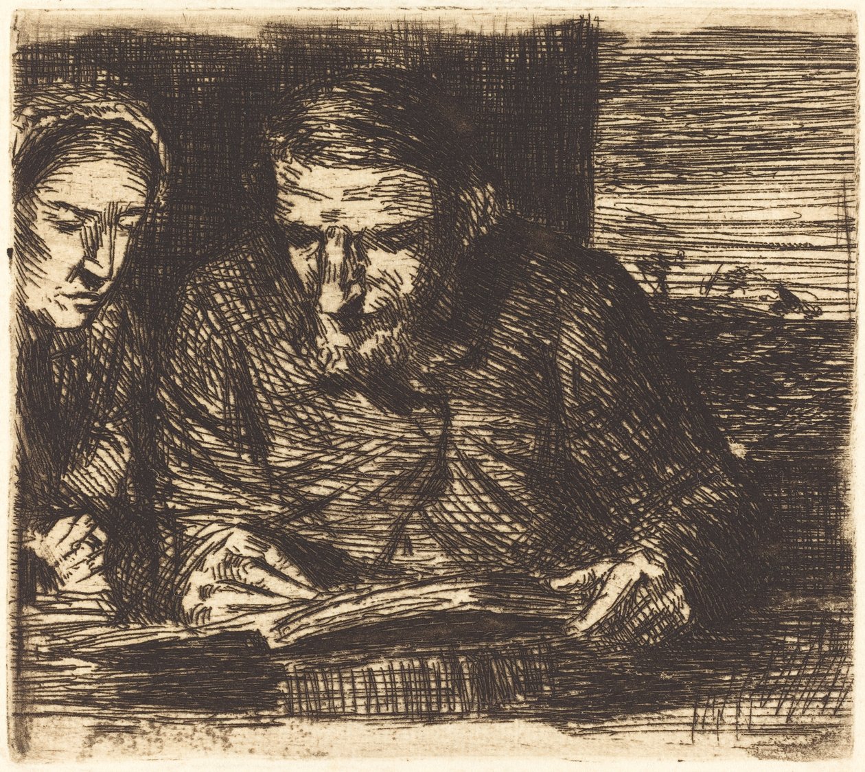 Rekeningboek door Alphonse Legros