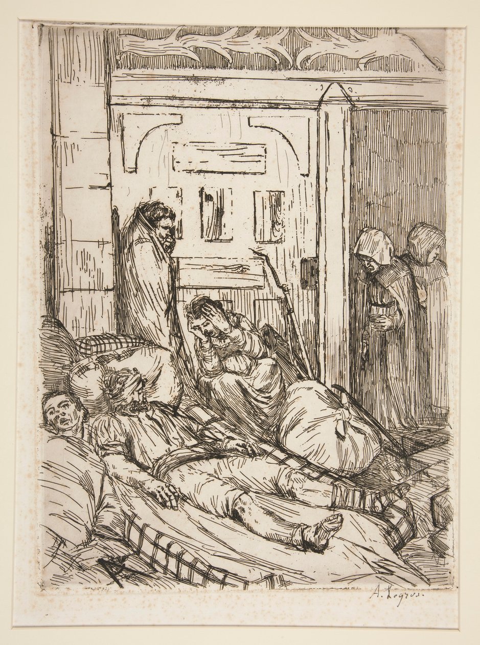 Ambulance door Alphonse Legros