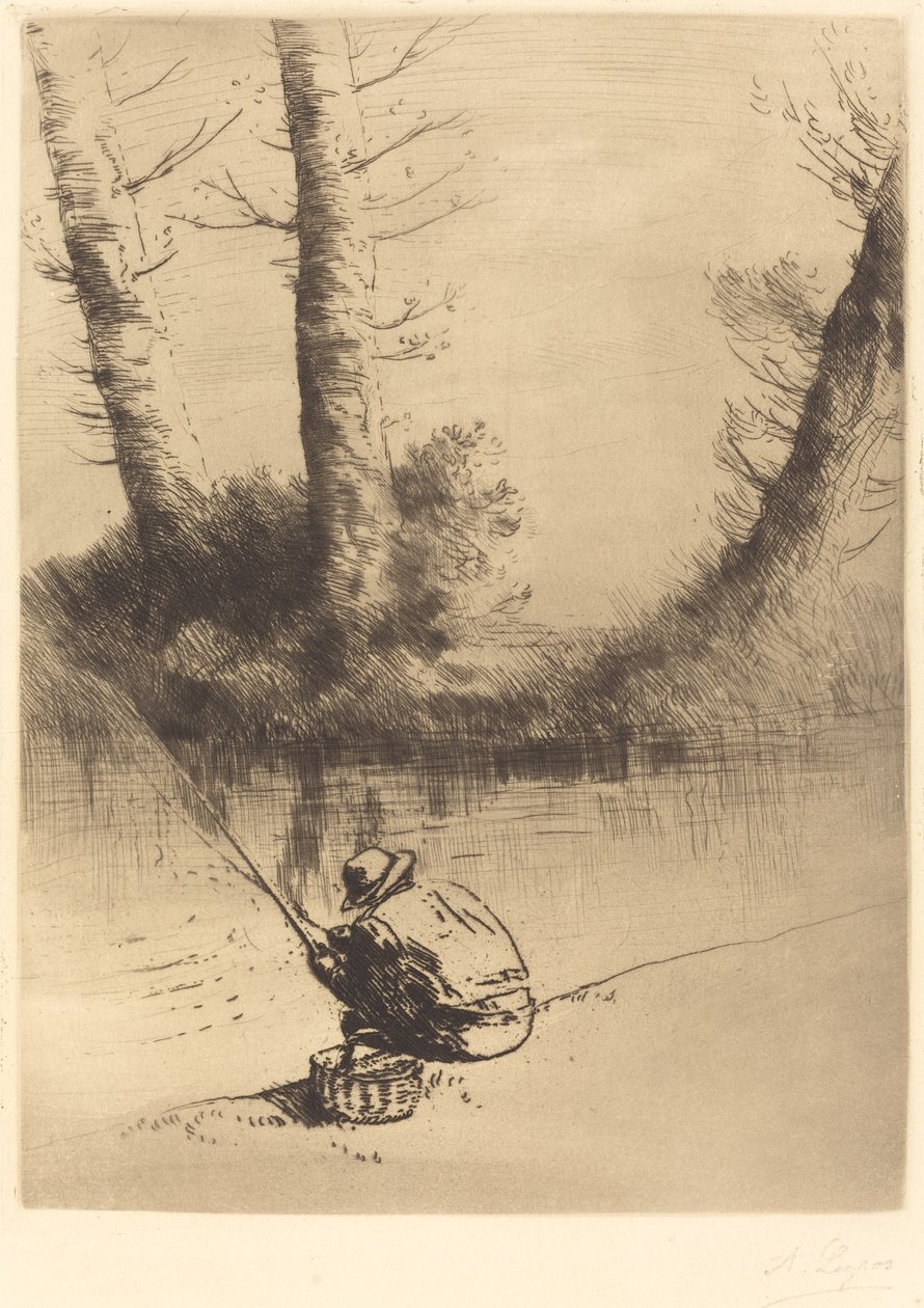 Visser door Alphonse Legros