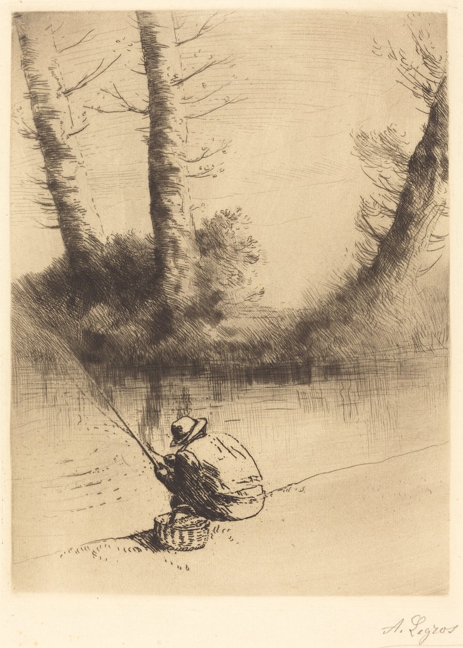 Visser door Alphonse Legros