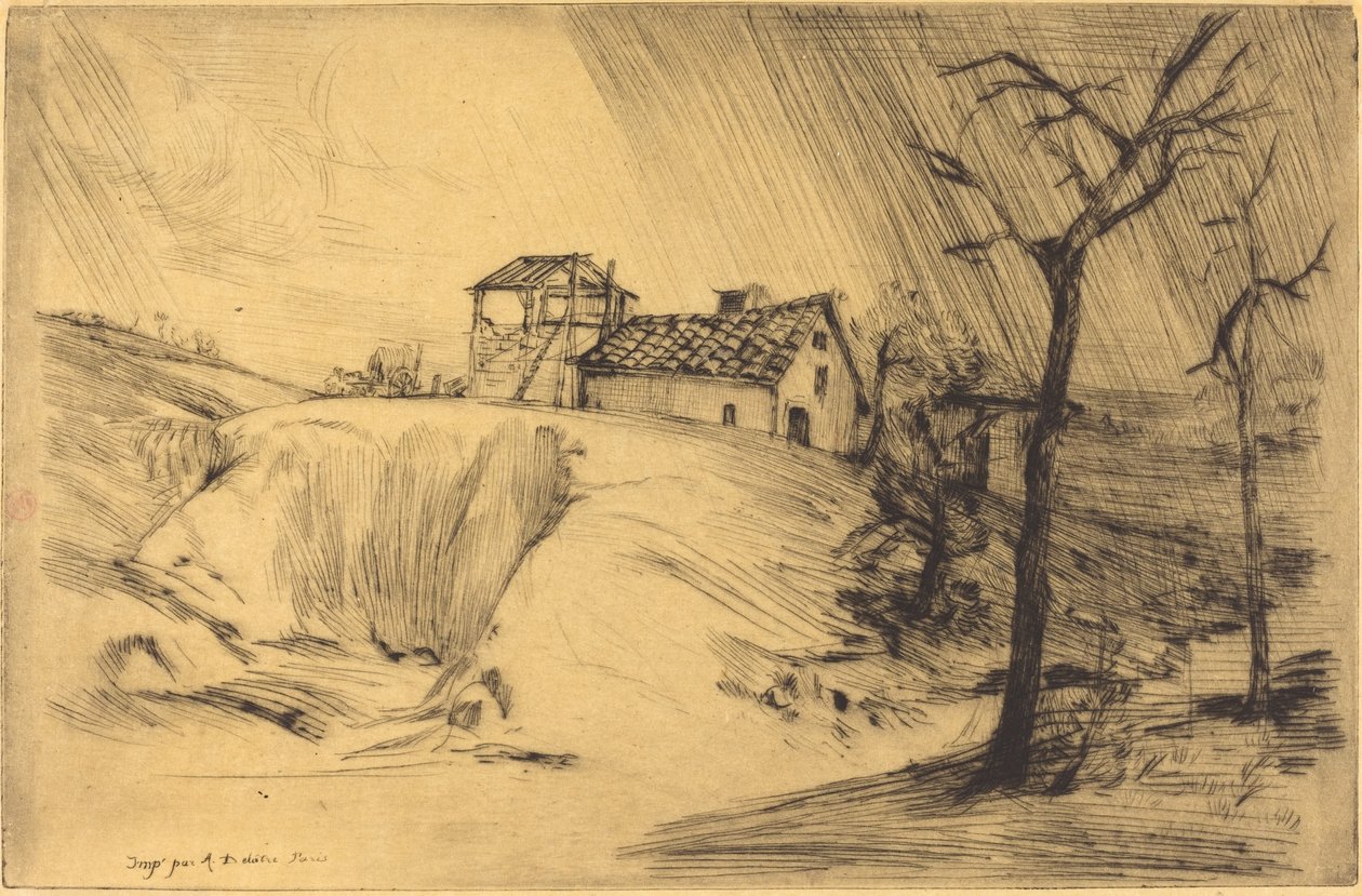 Baksteenfabriek La Briqueterie door Alphonse Legros