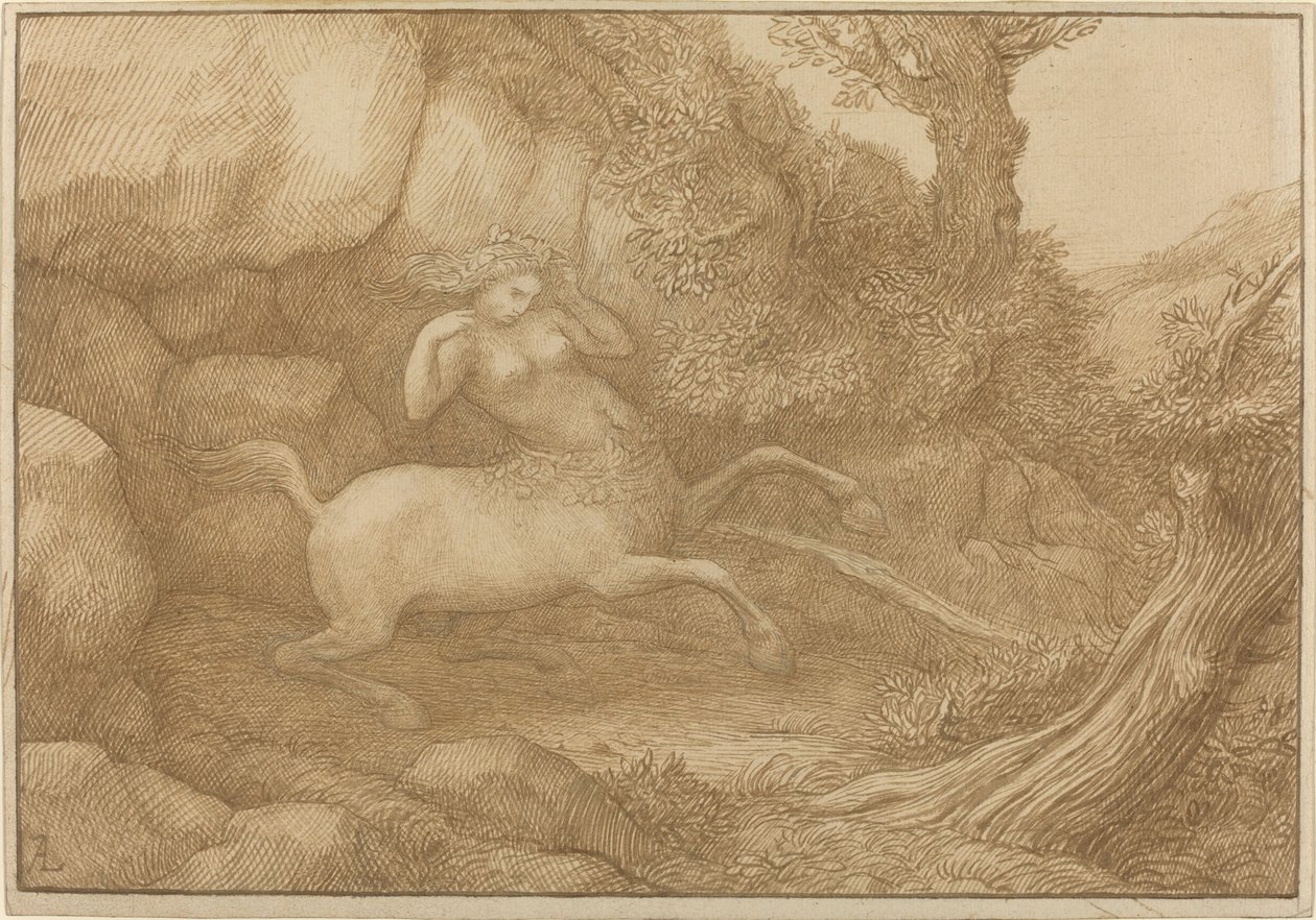 Centaurvrouw door Alphonse Legros