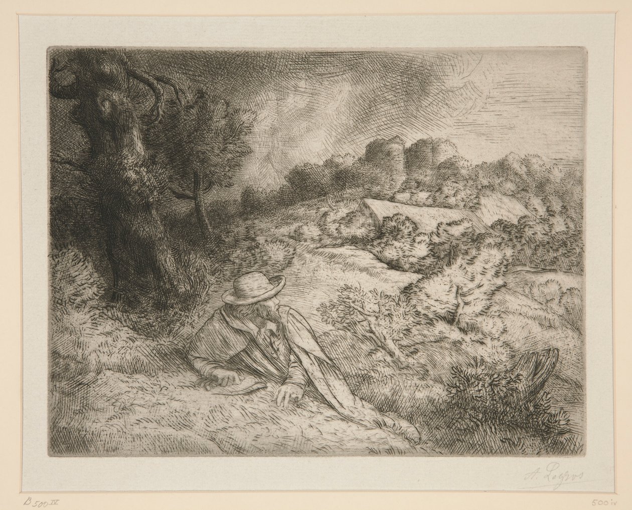 Kasteel der Geesten door Alphonse Legros