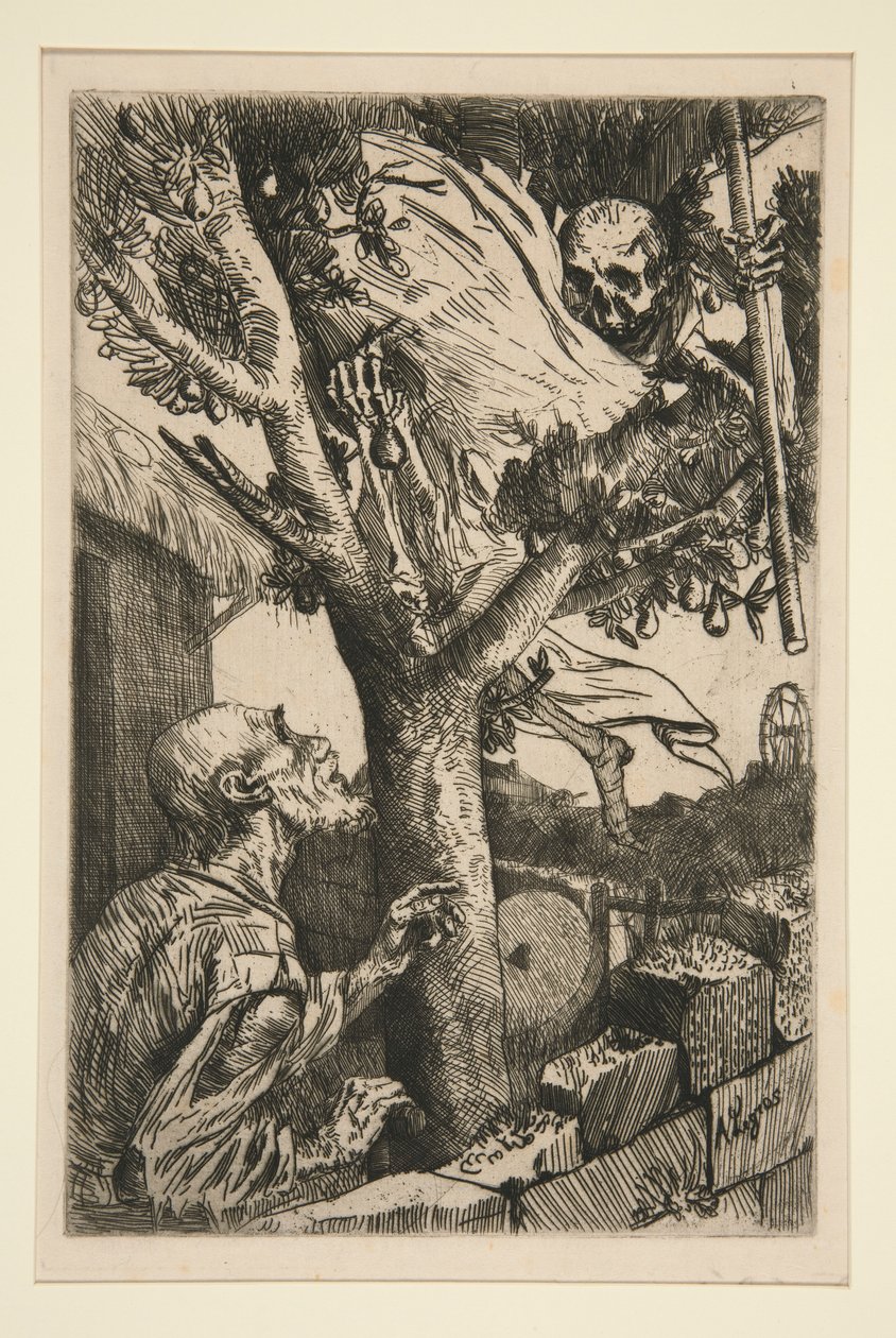 Dood in een perenboom door Alphonse Legros