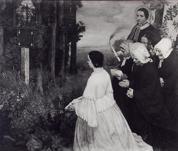 Ex Voto, 1860 door Alphonse Legros