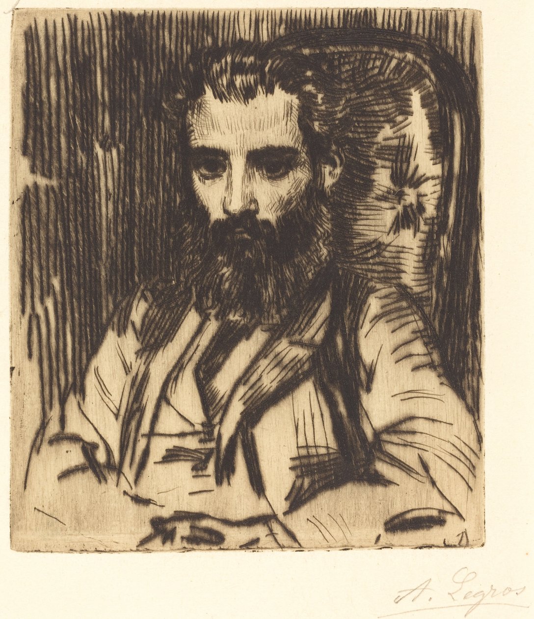 Florestan Mionnet door Alphonse Legros