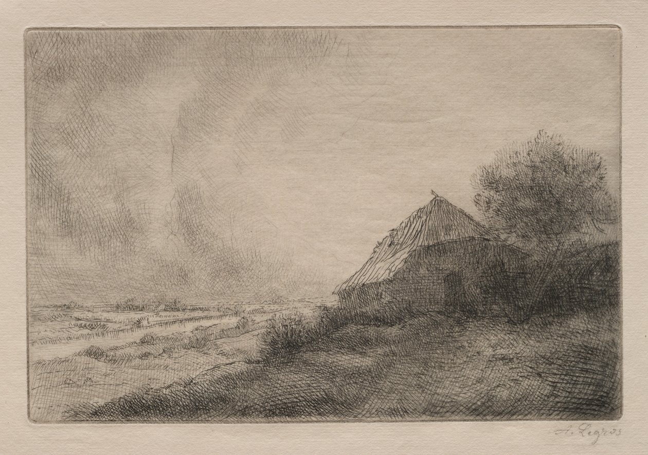 Hut op de Heuvel door Alphonse Legros
