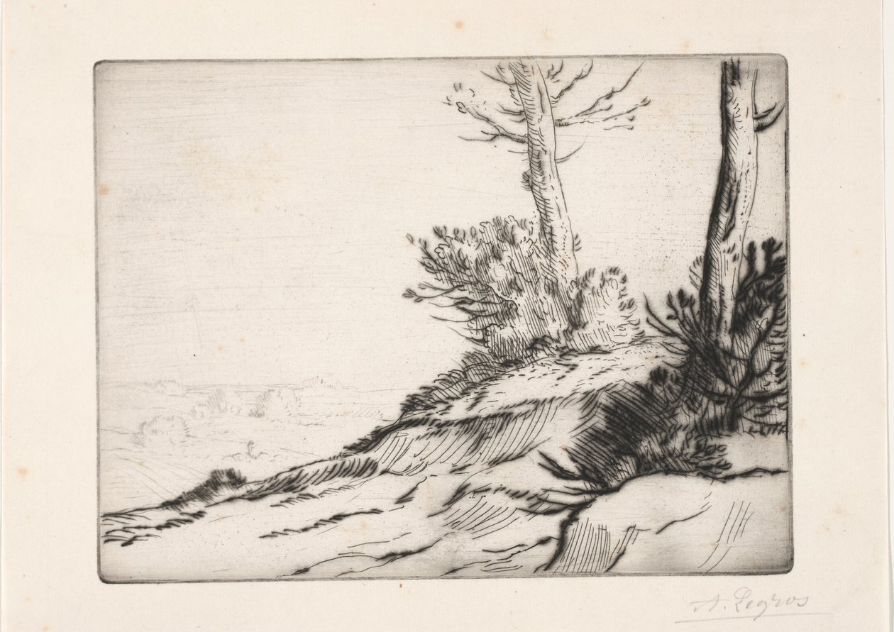 De struikheuvel door Alphonse Legros