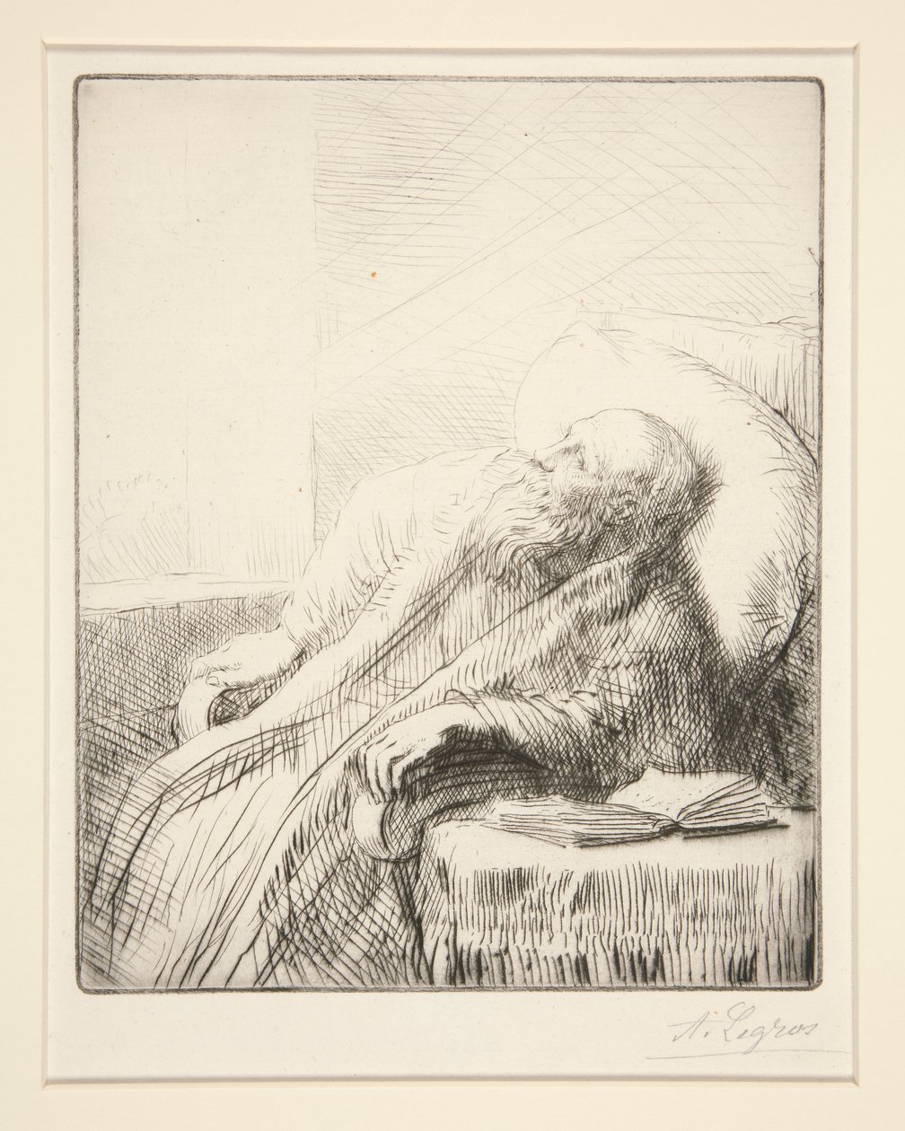 De Herstellende door Alphonse Legros