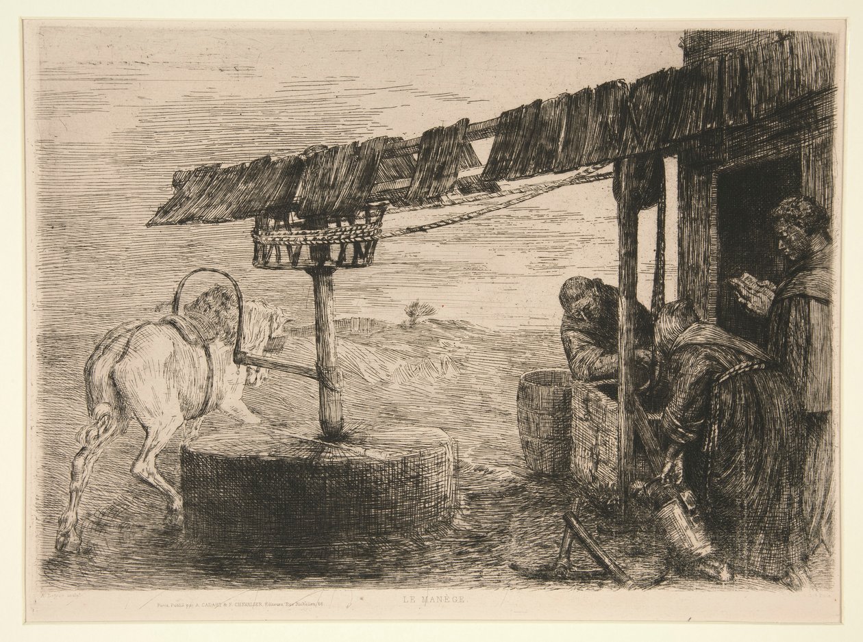 Le Manege (De Loopband) door Alphonse Legros