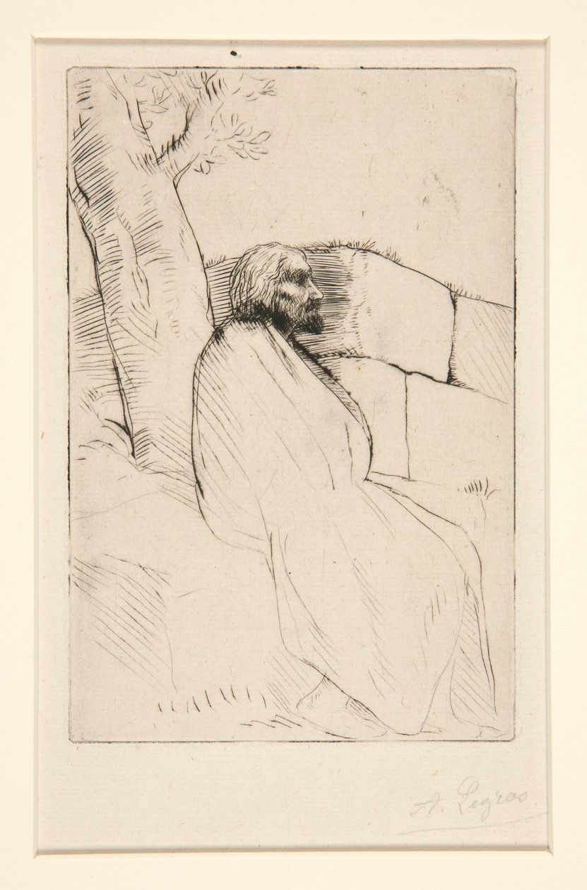 De Filosoof door Alphonse Legros