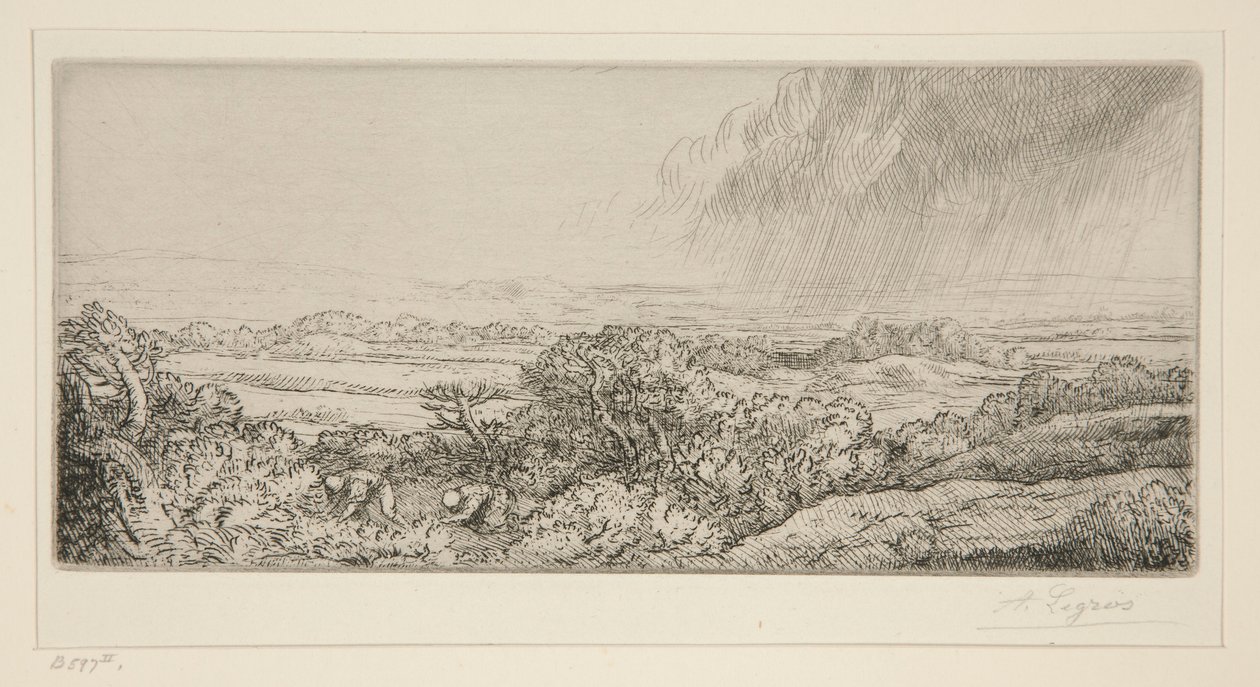 De Paddenstoelenplukkers door Alphonse Legros