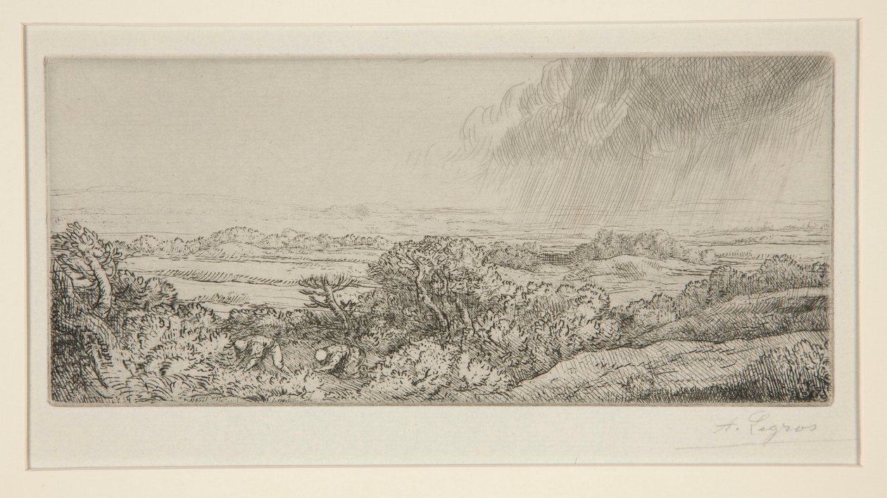 De paddenstoelenplukkers door Alphonse Legros