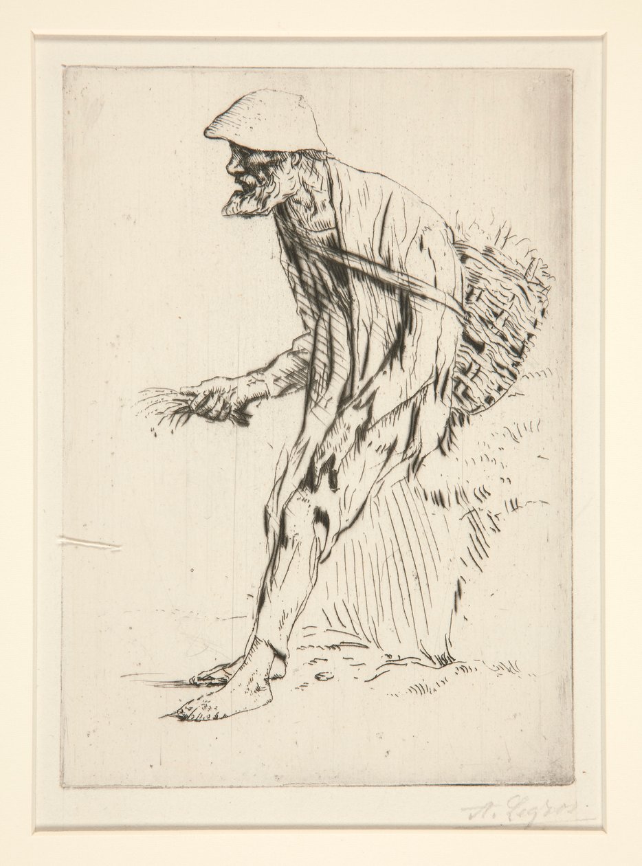 Marchand de Mouron door Alphonse Legros