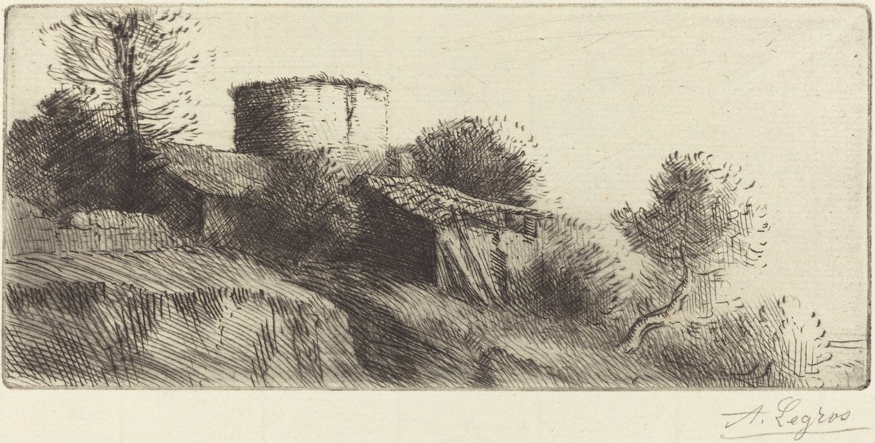 Duiventoren door Alphonse Legros